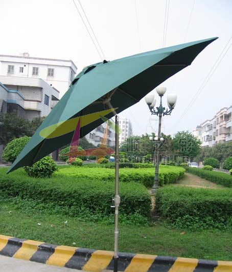 转向单层铝伞